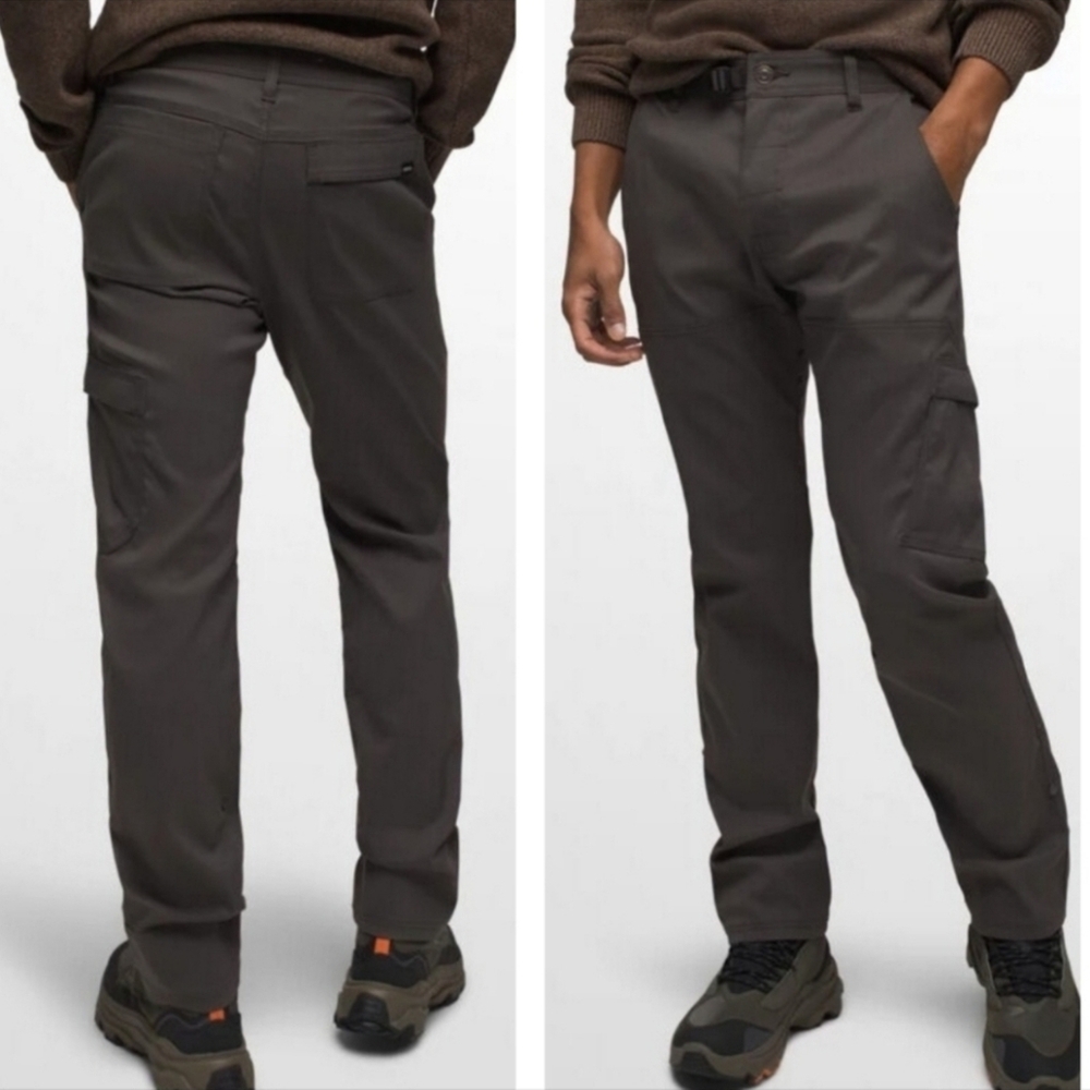 Prana Gray Cargo Pants‎ with Versatile Style